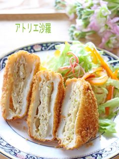 はんぺん&鶏つくね✿サンドイッチフライ✿-レシピのメイン写真