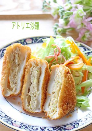 はんぺん＆鶏つくね✿サンドイッチフライ✿-レシピのメイン写真