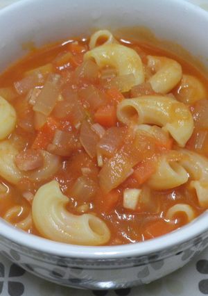 食べるミネストローネスープ-レシピのメイン写真