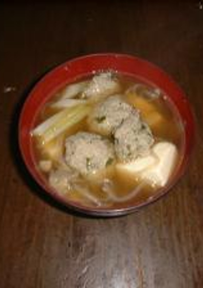 三陸産　さんまのつみれ汁-レシピのメイン写真