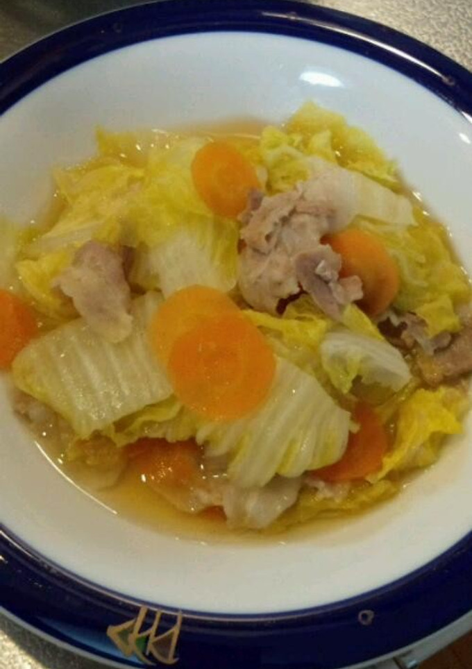 冬の定番♪白菜の蒸し煮-レシピのメイン写真