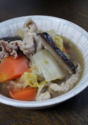 シャトルシェフde豚肉白菜の醤油麹煮-レシピのメイン写真