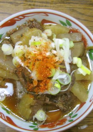 牛スジの赤ワイン煮★圧力鍋で激簡単！-レシピのメイン写真