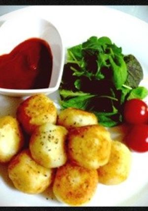 とろけるチーズ入り★コロコロポテト-レシピのメイン写真