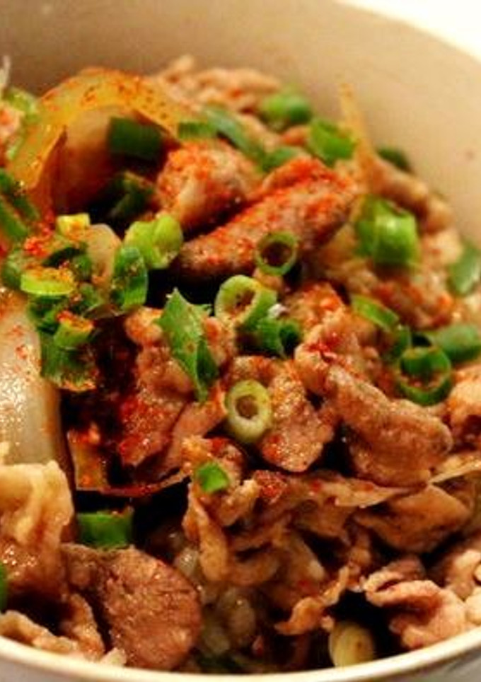簡単！うちの豚丼-レシピのメイン写真
