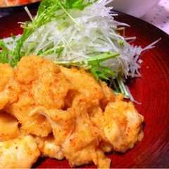 รูปของ 鶏むね肉の柔らかおろしさっぱりマヨポン♡