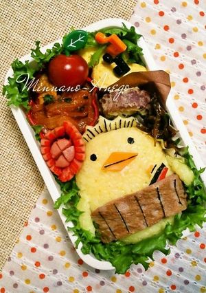 キャラ弁＊いまばりゆるキャラバリィさん-レシピのメイン写真
