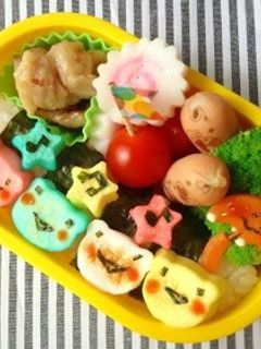 カラフルはんぺん ☆キャラ弁おかずに☆-レシピのメイン写真