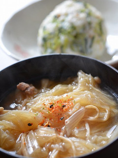 おばぁちゃんの知恵!鍋残り汁でお昼うどん-レシピのメイン写真