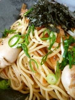 大粒冷凍牡蠣で!!バター醤油パスタ-レシピのメイン写真