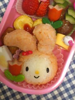 ☆キャラ弁☆...マイメロディ-レシピのメイン写真