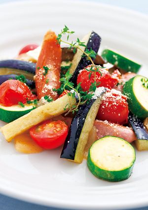 夏野菜とソーセージの香り蒸し-レシピのメイン写真