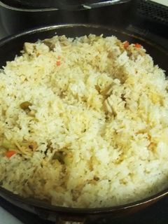 プライパンで新玉ねぎのチキンピラフ-レシピのメイン写真