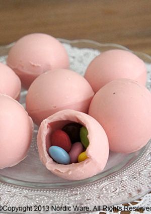 ホワイトデーにも♪春色チョコカプセル-レシピのメイン写真