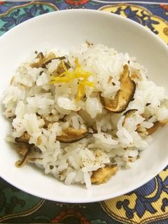 これ、美味しいよ♪ 焼き椎茸の 混ぜご飯-レシピのメイン写真
