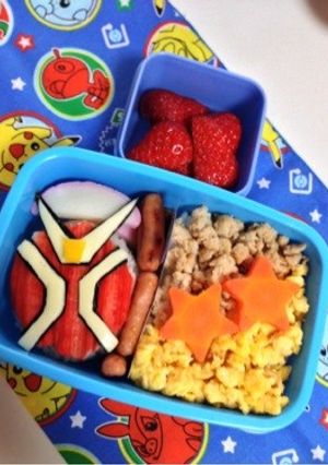 ウィザードキャラ弁-レシピのメイン写真