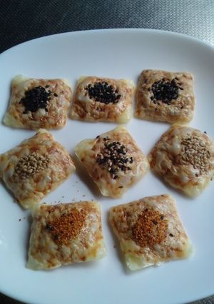 ぱりぱりチーズスナック-レシピのメイン写真