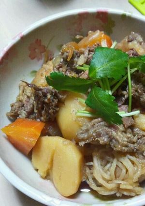 圧力鍋で簡単肉じゃが-レシピのメイン写真