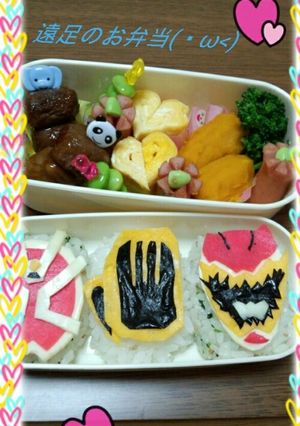 キャラ弁 キョウリュウジャー-レシピのメイン写真