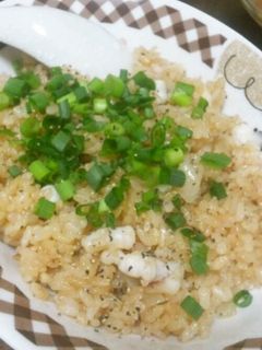 洋風♪いかチャーハン-レシピのメイン写真