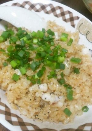洋風♪いかチャーハン-レシピのメイン写真