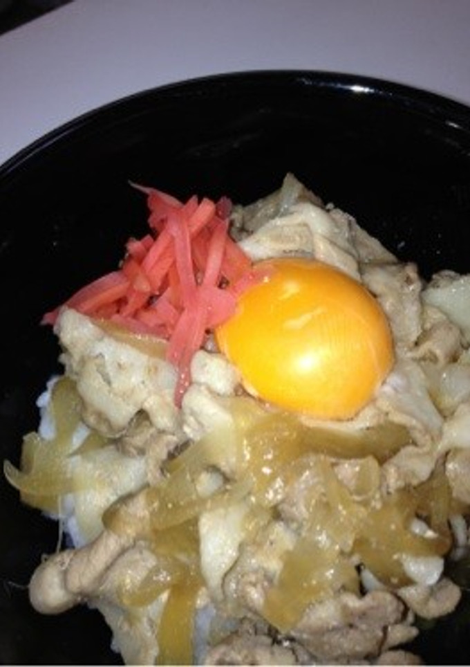 玉ねぎの甘みたっぷり^ ^ウチの豚丼-レシピのメイン写真
