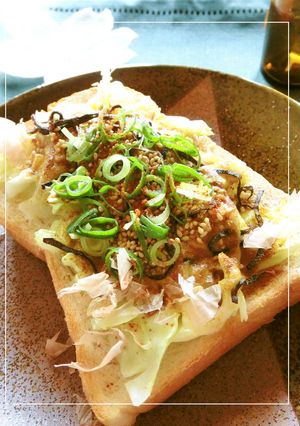 キャベツのレモンカレー風味和トースト-レシピのメイン写真