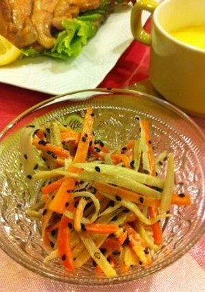 シャキシャキ牛蒡サラダ-レシピのメイン写真