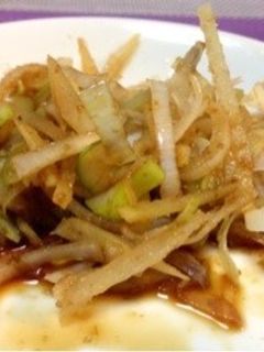 生姜の簡単おつまみ!-レシピのメイン写真