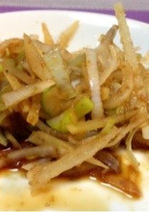 生姜の簡単おつまみ!-レシピのメイン写真