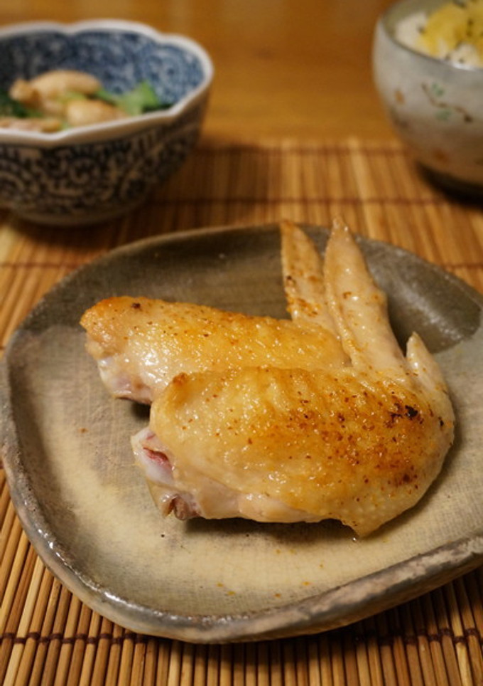 おつまみに＊手羽先の塩焼き-レシピのメイン写真
