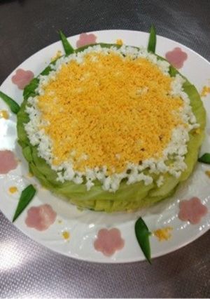 春キャベツのサラダケーキ-レシピのメイン写真