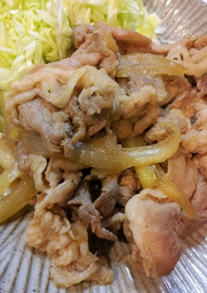 我が家の簡単しょうが焼♪-レシピのメイン写真