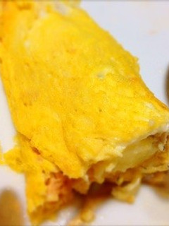 お魚フレークオムレツ-レシピのメイン写真
