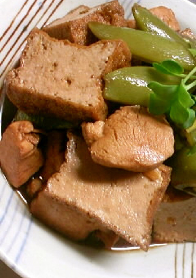 鶏肉と厚揚げのさっとさっぱり煮-レシピのメイン写真