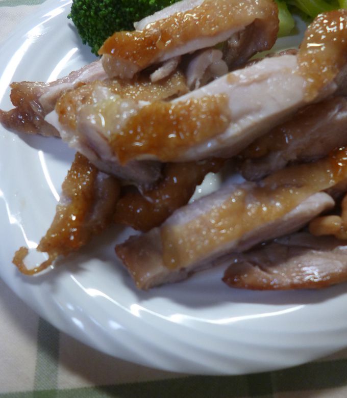 鶏もも肉の黒酢風味の照り焼き by はーとねこ 【クックパッド】 簡単