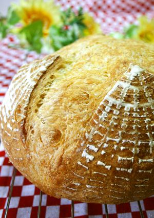 バリバリ食らう☆シンプルカンパーニュ-レシピのメイン写真