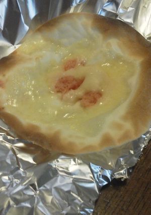 ぱりぱり！餃子の皮で明太チーズ-レシピのメイン写真