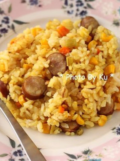 炊飯器で簡単♪カレーピラフ-レシピのメイン写真