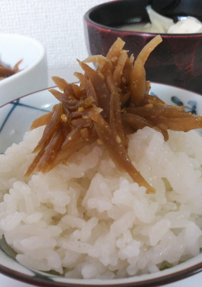 大根の皮deごはんのお供！-レシピのメイン写真