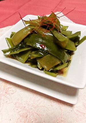 茎わかめの麺つゆ漬け♪-レシピのメイン写真