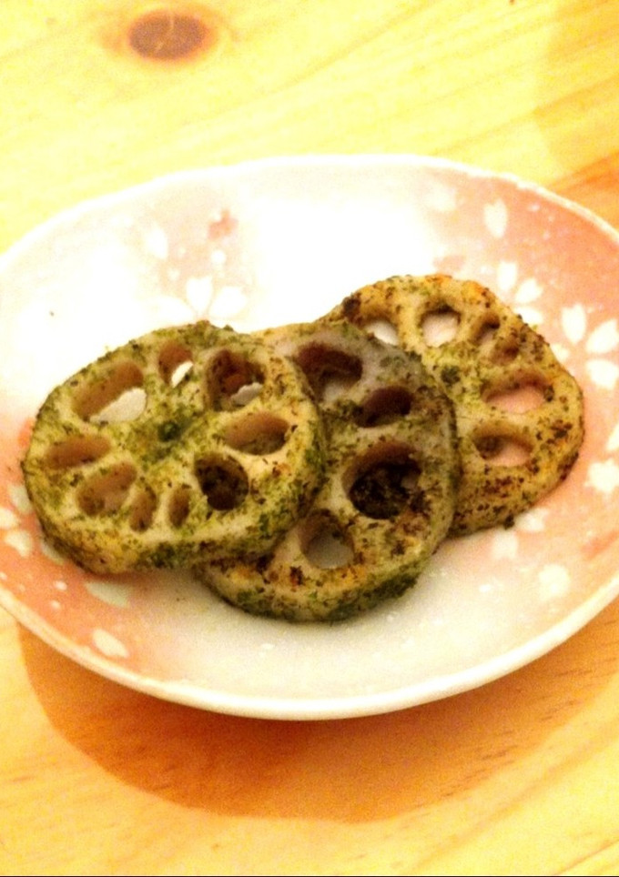 ♡蓮根の磯辺揚げ♡-レシピのメイン写真