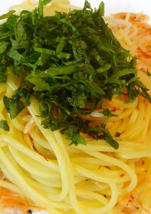 旬♪♫♪釜あげ桜エビのパスタ-レシピのメイン写真