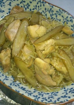 今が旬♪新ごぼうと鶏肉のすき煮-レシピのメイン写真