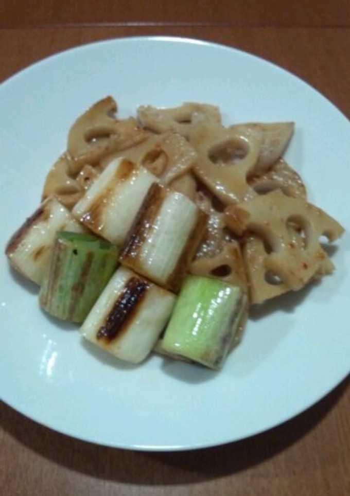 レンコンと焼きネギの和風マリネ-レシピのメイン写真