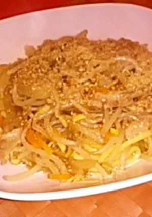 ◆簡単♡残り野菜ｄｅあんかけ胡麻そば◆-レシピのメイン写真