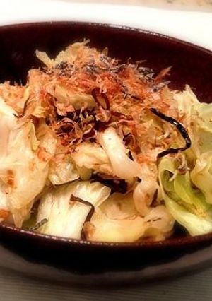 キャベツとじゃこの塩昆布和え-レシピのメイン写真