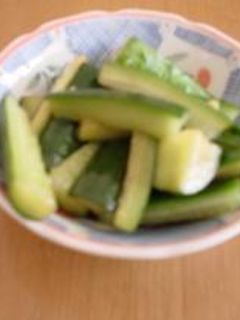 きゅうりの中華風甘酢漬け-レシピのメイン写真