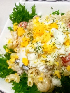 ミックスビーンズの、ミモザサラダ-レシピのメイン写真