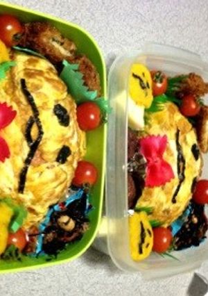 キャラ弁 なめこ-レシピのメイン写真